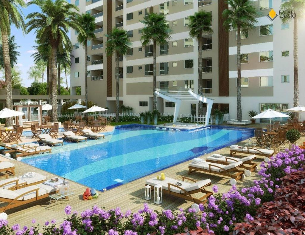Apartamento Novo Frente Mar Com Piscina Em Home Club Penha  Dış mekan fotoğraf