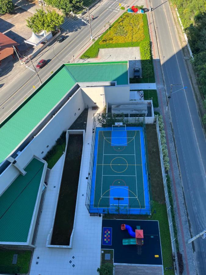 Apartamento Novo Frente Mar Com Piscina Em Home Club Penha  Dış mekan fotoğraf