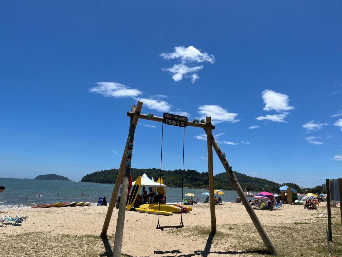 Apartamento Novo Frente Mar Com Piscina Em Home Club Penha  Dış mekan fotoğraf